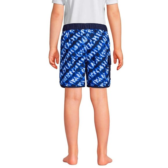 Lands' End - Boys Cargo Pocket Boardshorts Swim Trunks Size Medium NWT - Picture 3 of 6